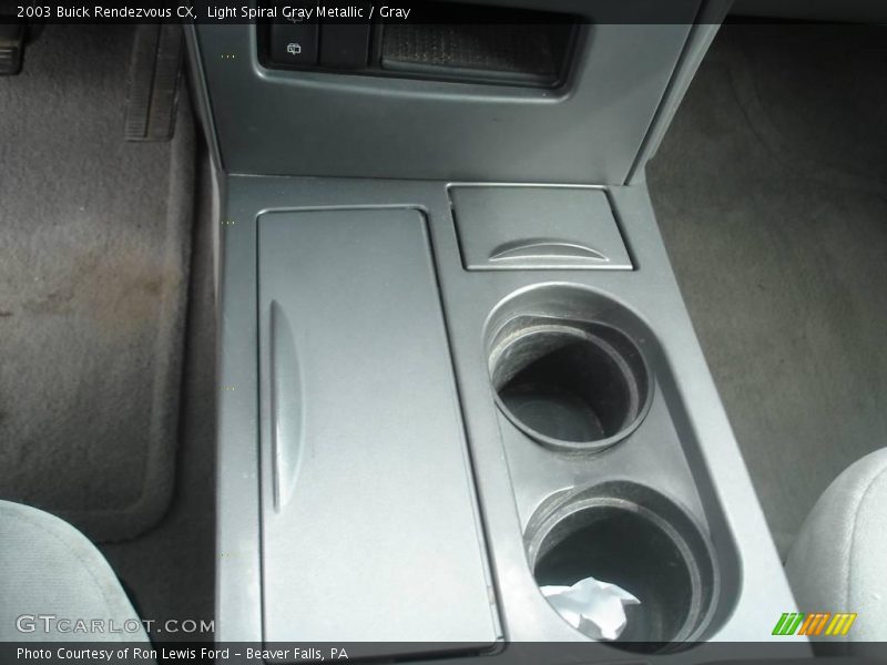 Light Spiral Gray Metallic / Gray 2003 Buick Rendezvous CX