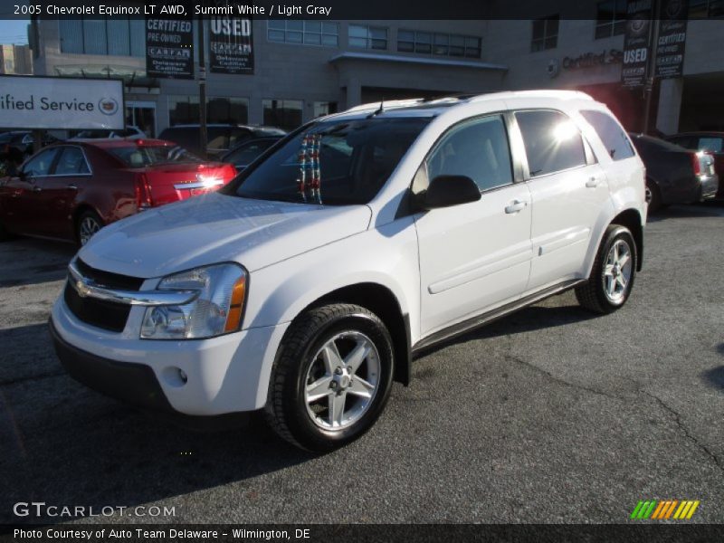 Summit White / Light Gray 2005 Chevrolet Equinox LT AWD