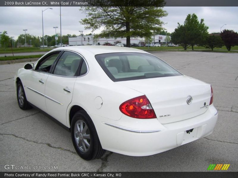White Opal / Titanium 2009 Buick LaCrosse CX