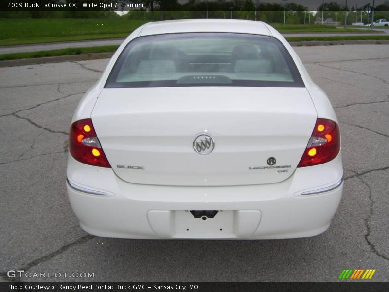 White Opal / Titanium 2009 Buick LaCrosse CX