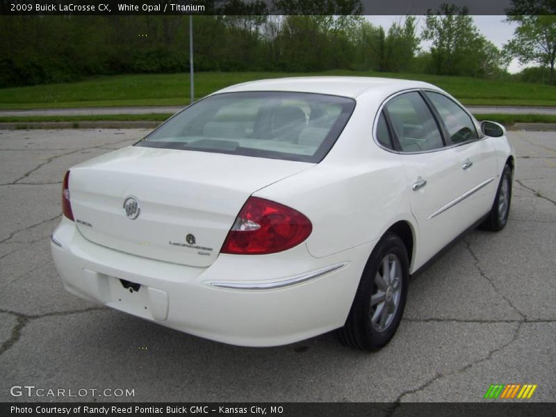 White Opal / Titanium 2009 Buick LaCrosse CX