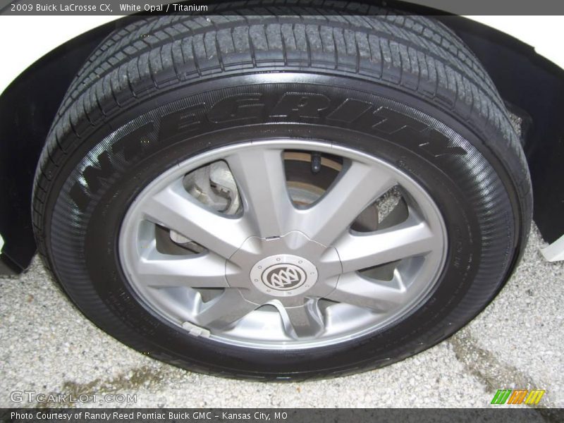 White Opal / Titanium 2009 Buick LaCrosse CX