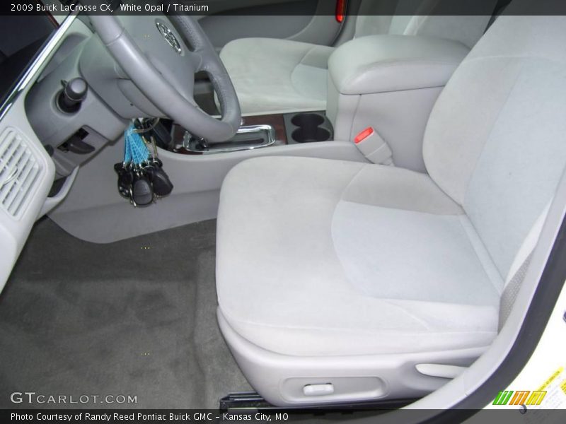 White Opal / Titanium 2009 Buick LaCrosse CX