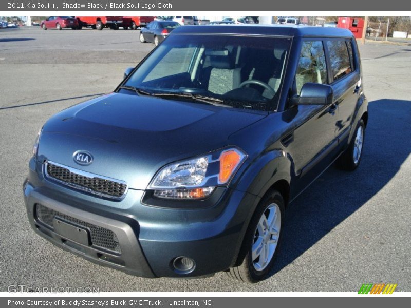 Shadow Black / Black Soul Logo Cloth 2011 Kia Soul +