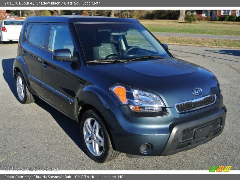 Shadow Black / Black Soul Logo Cloth 2011 Kia Soul +