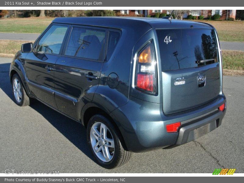 Shadow Black / Black Soul Logo Cloth 2011 Kia Soul +