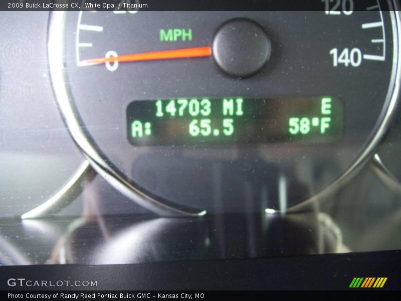 White Opal / Titanium 2009 Buick LaCrosse CX