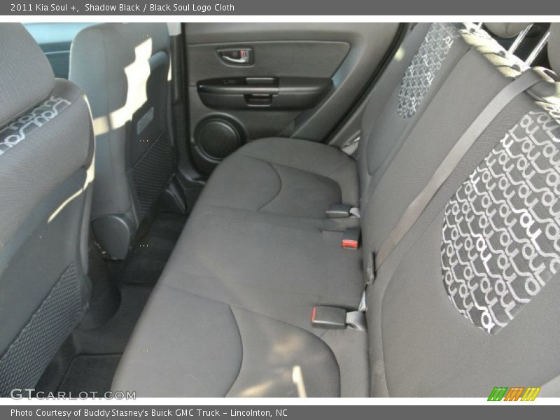 Shadow Black / Black Soul Logo Cloth 2011 Kia Soul +