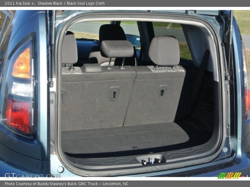 Shadow Black / Black Soul Logo Cloth 2011 Kia Soul +