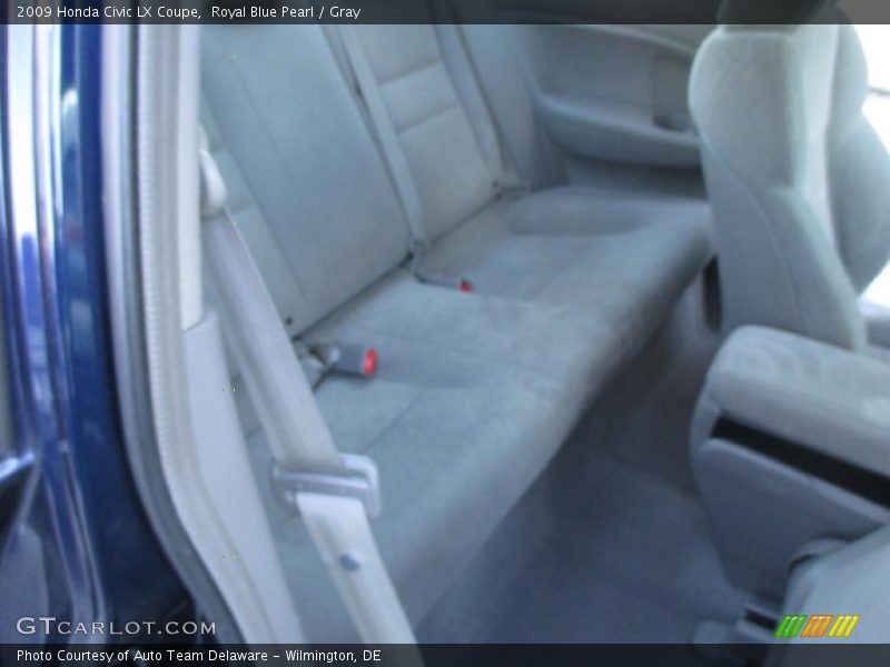 Royal Blue Pearl / Gray 2009 Honda Civic LX Coupe