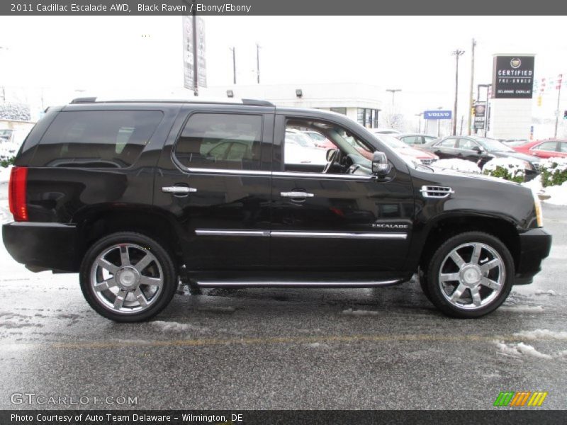 Black Raven / Ebony/Ebony 2011 Cadillac Escalade AWD