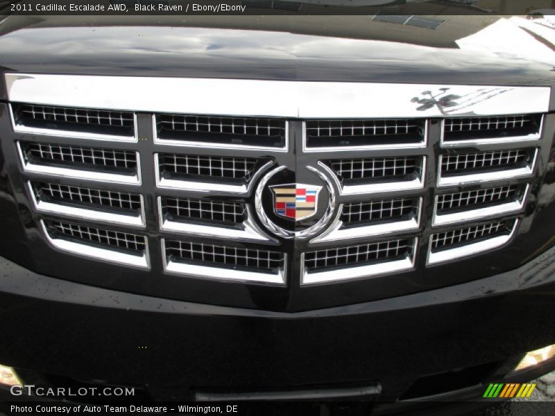 Black Raven / Ebony/Ebony 2011 Cadillac Escalade AWD