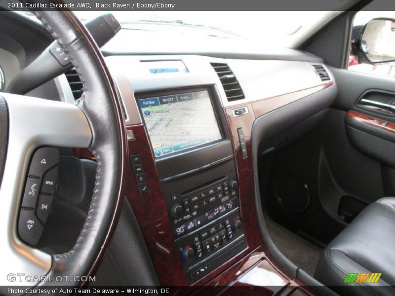 Black Raven / Ebony/Ebony 2011 Cadillac Escalade AWD