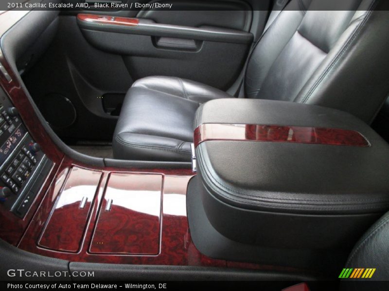 Black Raven / Ebony/Ebony 2011 Cadillac Escalade AWD