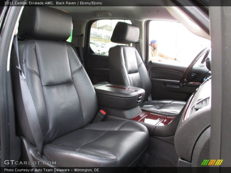 Black Raven / Ebony/Ebony 2011 Cadillac Escalade AWD