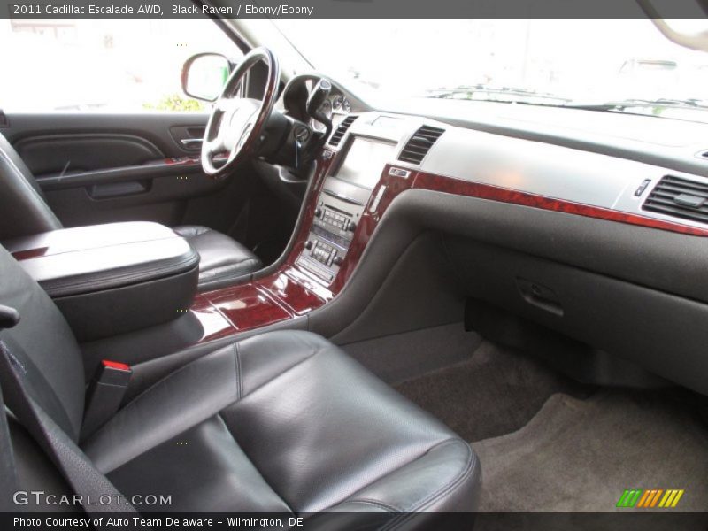 Black Raven / Ebony/Ebony 2011 Cadillac Escalade AWD
