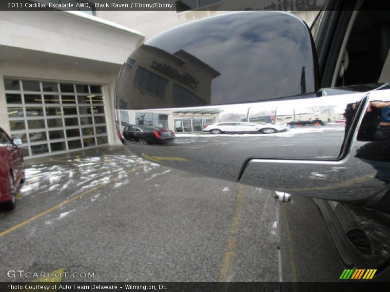 Black Raven / Ebony/Ebony 2011 Cadillac Escalade AWD