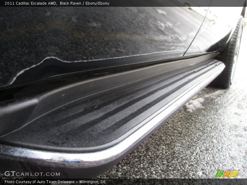 Black Raven / Ebony/Ebony 2011 Cadillac Escalade AWD