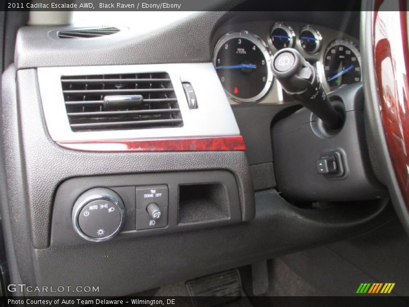Black Raven / Ebony/Ebony 2011 Cadillac Escalade AWD