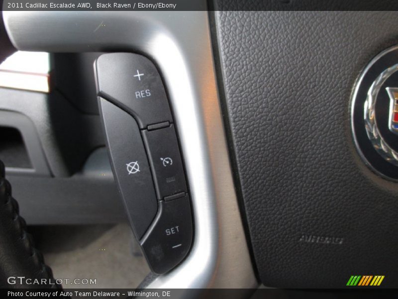Black Raven / Ebony/Ebony 2011 Cadillac Escalade AWD