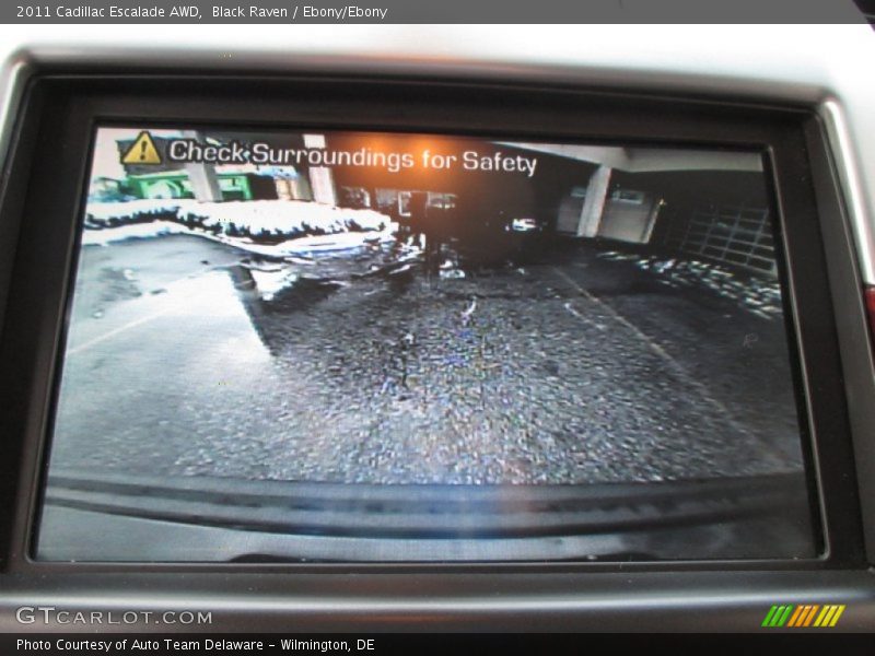 Black Raven / Ebony/Ebony 2011 Cadillac Escalade AWD