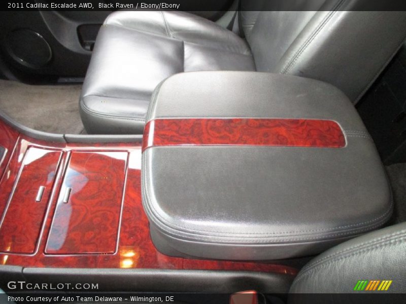 Black Raven / Ebony/Ebony 2011 Cadillac Escalade AWD