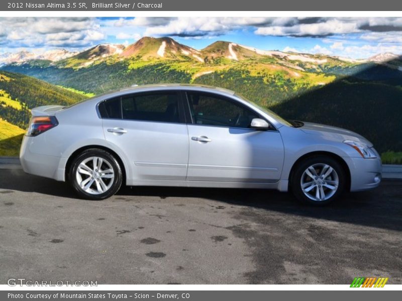 Brilliant Silver / Charcoal 2012 Nissan Altima 3.5 SR