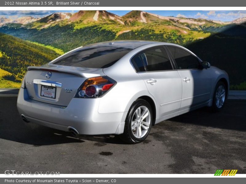 Brilliant Silver / Charcoal 2012 Nissan Altima 3.5 SR