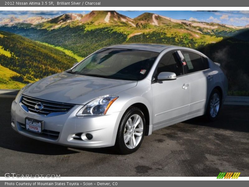 Brilliant Silver / Charcoal 2012 Nissan Altima 3.5 SR