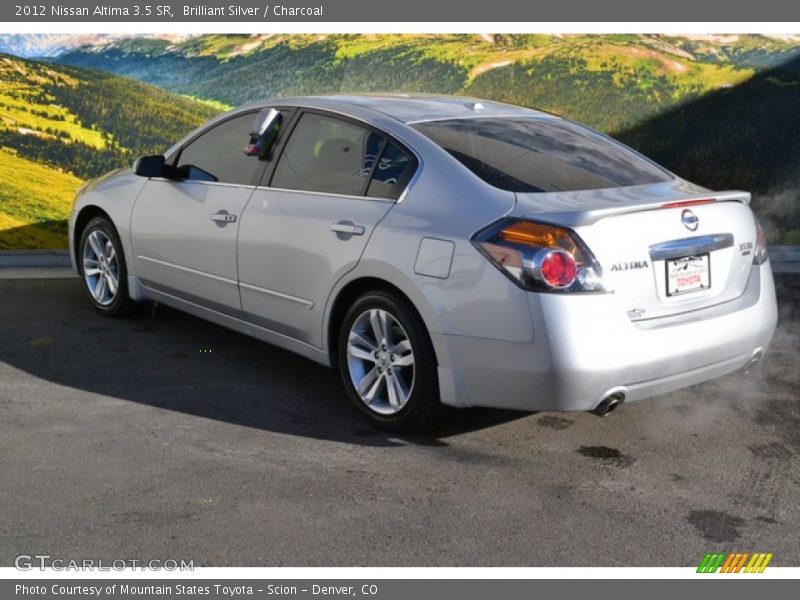 Brilliant Silver / Charcoal 2012 Nissan Altima 3.5 SR