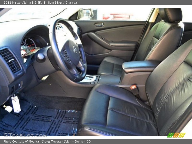 Brilliant Silver / Charcoal 2012 Nissan Altima 3.5 SR