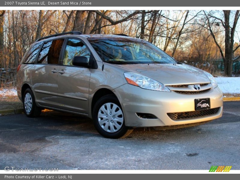 Desert Sand Mica / Stone 2007 Toyota Sienna LE