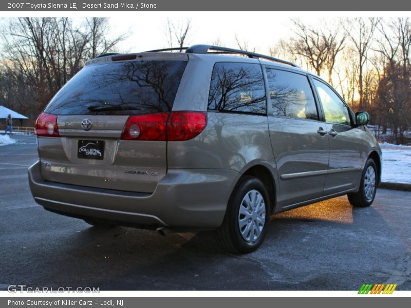 Desert Sand Mica / Stone 2007 Toyota Sienna LE