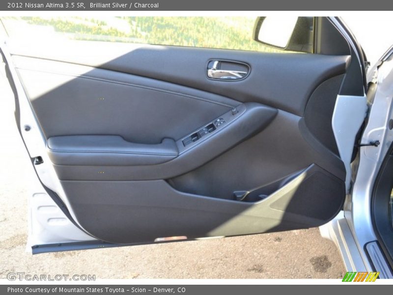 Brilliant Silver / Charcoal 2012 Nissan Altima 3.5 SR