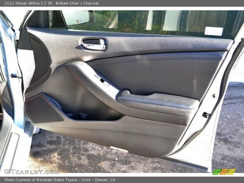 Brilliant Silver / Charcoal 2012 Nissan Altima 3.5 SR