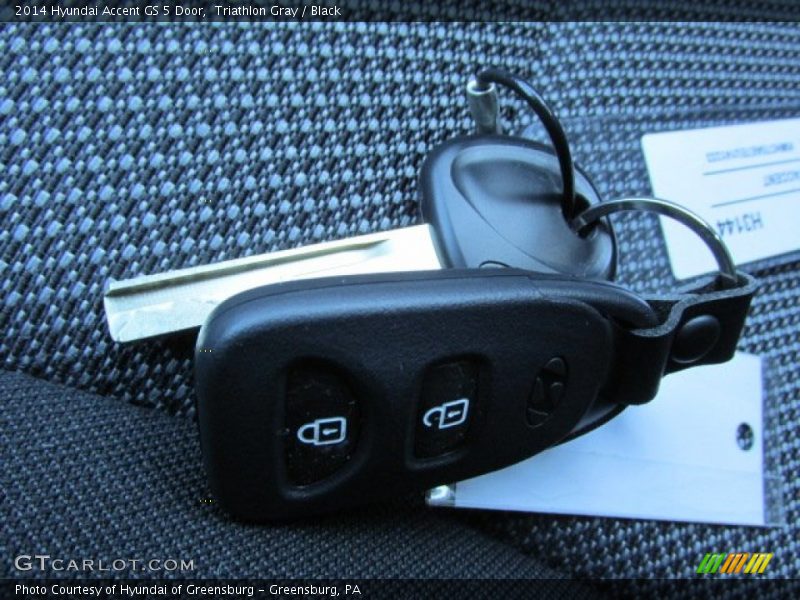 Keys of 2014 Accent GS 5 Door