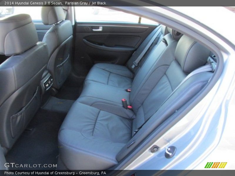 Rear Seat of 2014 Genesis 3.8 Sedan