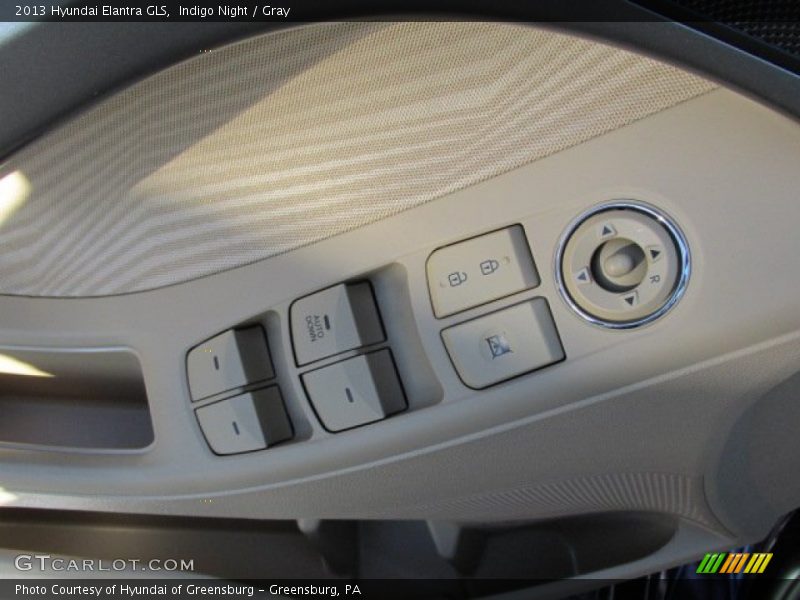 Indigo Night / Gray 2013 Hyundai Elantra GLS