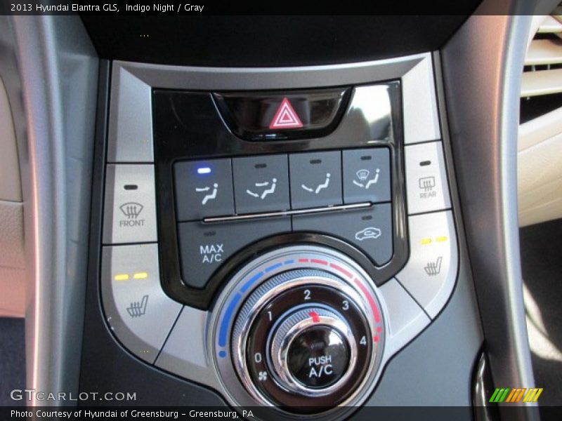 Indigo Night / Gray 2013 Hyundai Elantra GLS