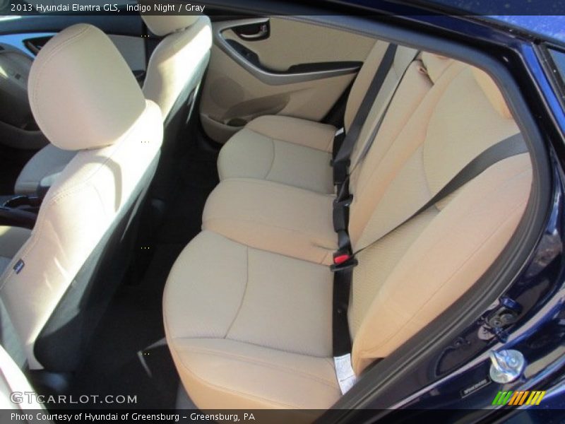 Indigo Night / Gray 2013 Hyundai Elantra GLS