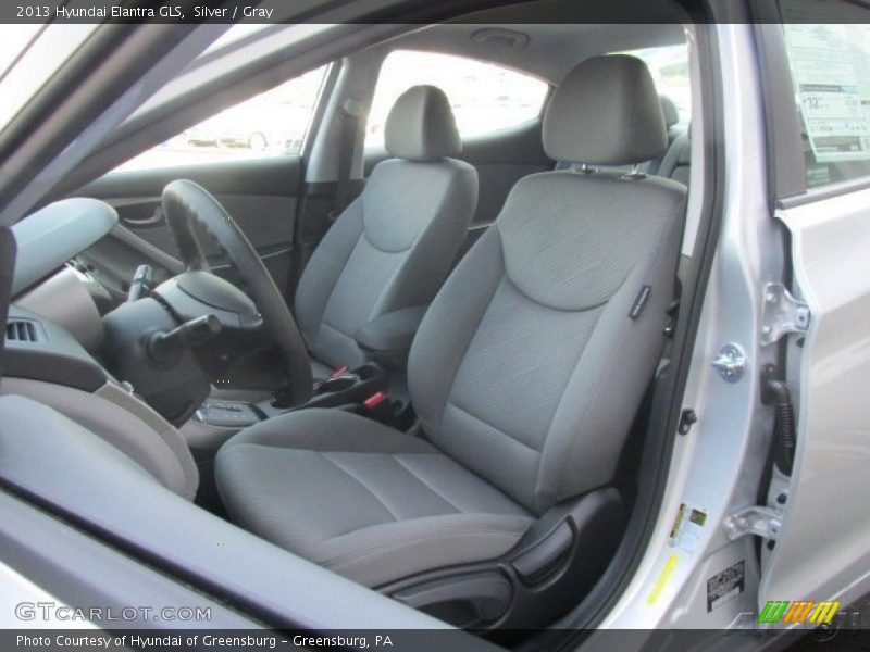Silver / Gray 2013 Hyundai Elantra GLS