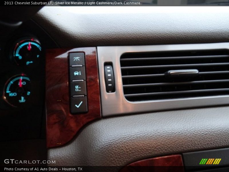 Silver Ice Metallic / Light Cashmere/Dark Cashmere 2013 Chevrolet Suburban LT