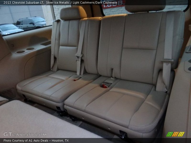 Silver Ice Metallic / Light Cashmere/Dark Cashmere 2013 Chevrolet Suburban LT