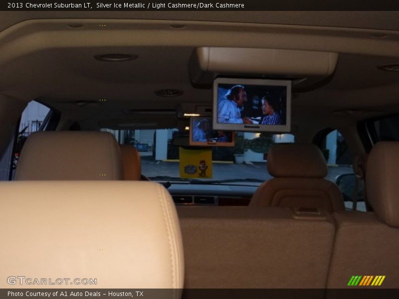 Silver Ice Metallic / Light Cashmere/Dark Cashmere 2013 Chevrolet Suburban LT