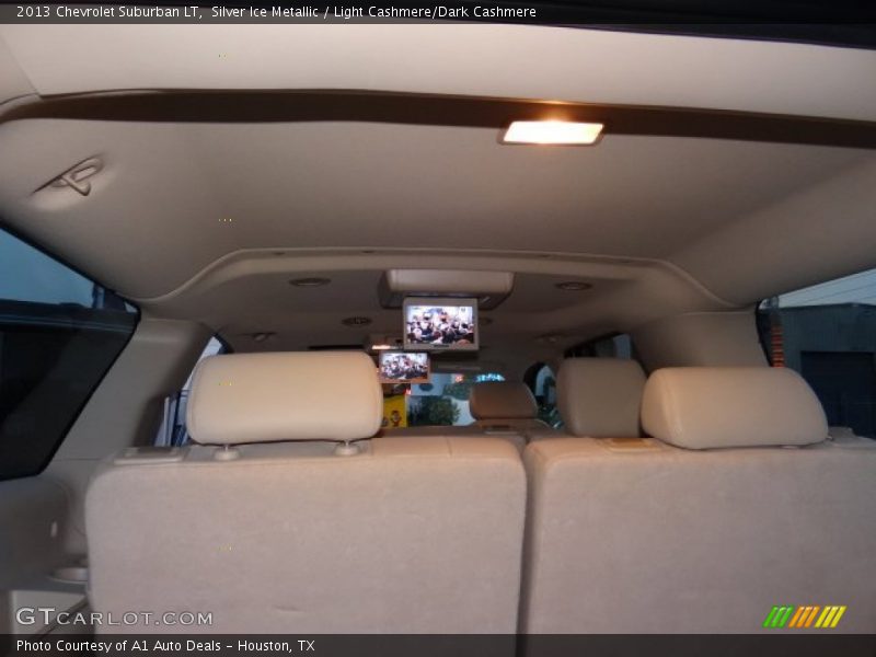 Silver Ice Metallic / Light Cashmere/Dark Cashmere 2013 Chevrolet Suburban LT