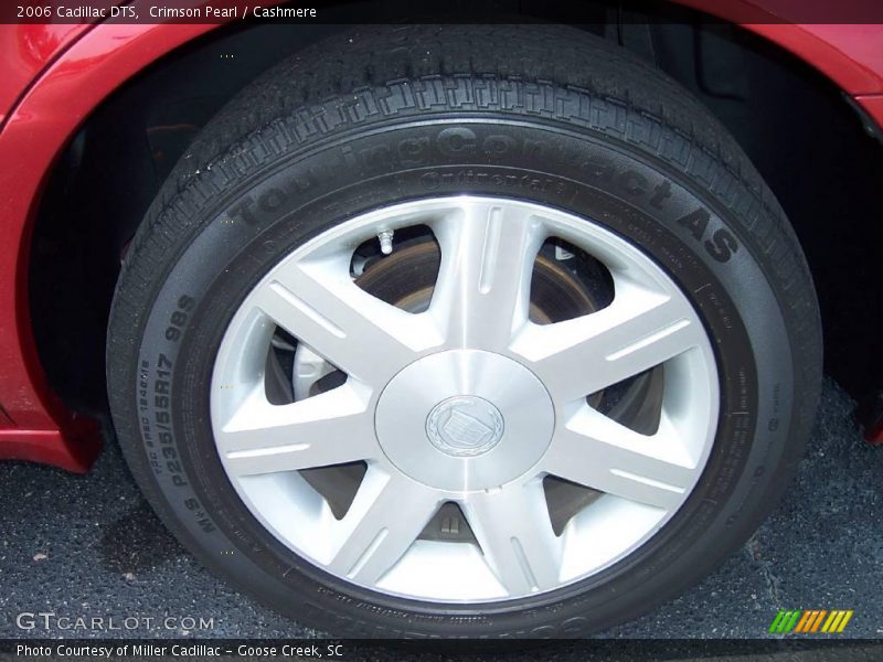 Crimson Pearl / Cashmere 2006 Cadillac DTS