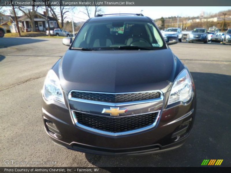 Tungsten Metallic / Light Titanium/Jet Black 2014 Chevrolet Equinox LT AWD