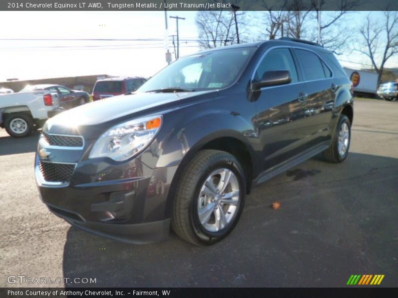 Tungsten Metallic / Light Titanium/Jet Black 2014 Chevrolet Equinox LT AWD