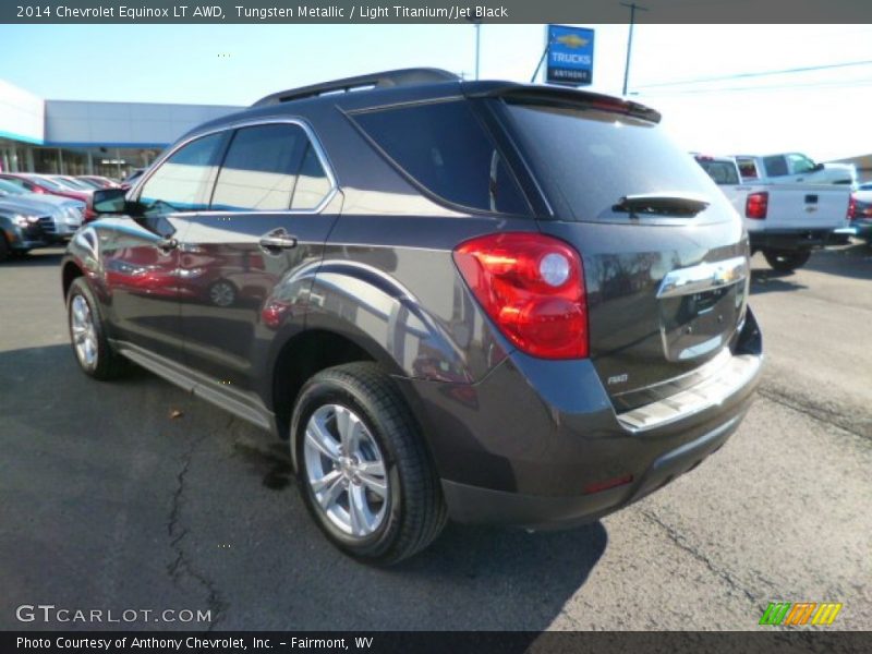 Tungsten Metallic / Light Titanium/Jet Black 2014 Chevrolet Equinox LT AWD