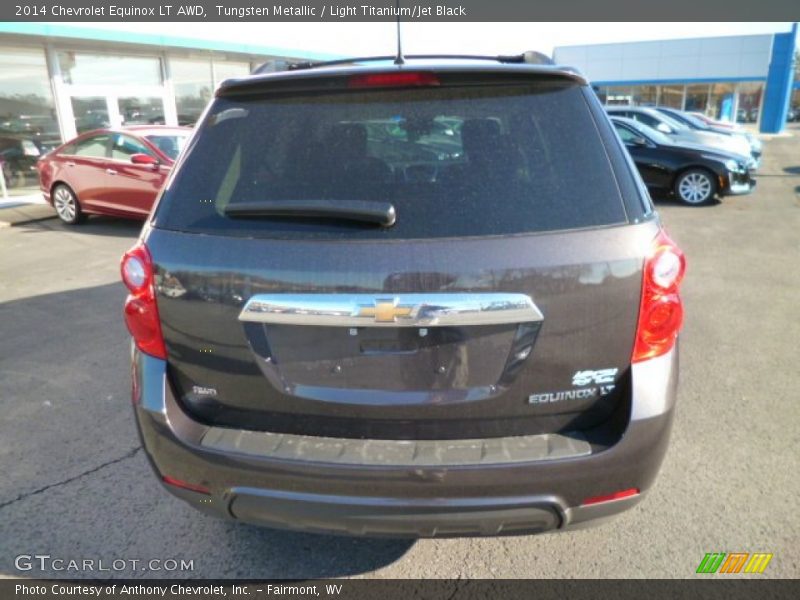 Tungsten Metallic / Light Titanium/Jet Black 2014 Chevrolet Equinox LT AWD
